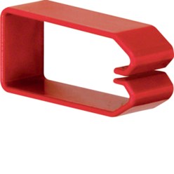 HNG, draadhouder voor kanaal halogeenvrij 75x37 mm, rood
